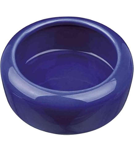 Ciotola Per Cibo E Acqua Flamingo Per Porcellini D'India - Ceramica Smaltata, Grigio, 12x3.5cm, 200ml - Foto 11