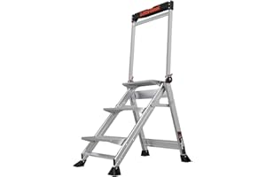 LITTLE GIANT Passo Jumbo w/Corrimano 3-Step