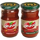 Altunsa Biber Sal&ccedil;ası Acı Ve Tatlı 2'li Set 650 gr X 2