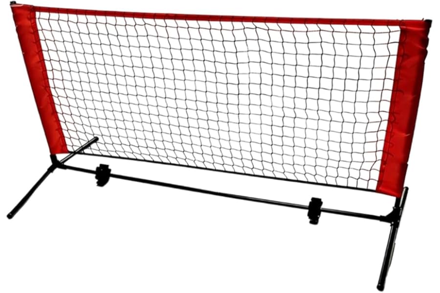 Ysyqkn Mini Pickleball Net for Training Practice Detachable for Family Party Silent