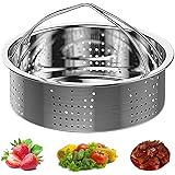 Ktnyl Dampfgarer Für Gemüse, Dampfgarer Aus Edelstahl, Dampfgarer Im Dampfgarer, Geeignet Für Reiskocher, Instant Töpfe, Schn