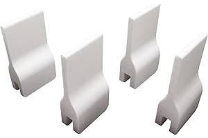 Aquameta Aquarium Deckelerhöhungen, für Fluval Flex Aquarien (weiß, für Flex 32,5)