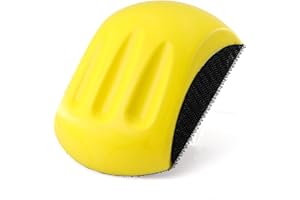 HOMESOM 1 pz 5 "mano levigatura blocco gancio & loop supporto Pad carta vetrata supporto mano molatura blocco