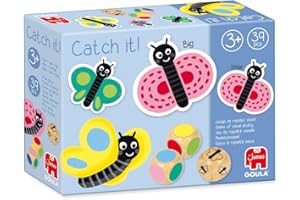 Goula Catch It Butterfly - Juegos de Mesa para niños - A Partir de 3 años - Español - Juego de Observación a Partir de 3 años