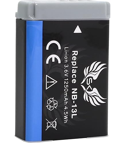 NB-13L Accu / Vervangende Batterij Voor De Canon NB13L Accu 1010 Mah