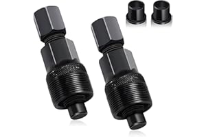 LAKIGOES Estrattore per Manovella Bici,2 PCS Estrattore Pedivella Bici, Estrattore Manovella Bicicletta Rimozione Manovella per Puleggia Manovella a Trazione per Bicicletta,Manovella Strumnto di Rimozione