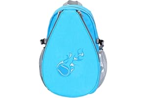 harayaa Kinder-Tennisschläger-Tasche, Tragetasche, Tasche, Netz-Aufbewahrung, Paddel, Rucksack für Bälle, Badminton-Schläger, Wasserflasche