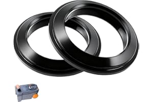 ULIWAMOWI 2 Piezas Junta Goma Inodoro para WC Thetford C200 C250 C260 C400, Sello Depósito Aguas Residuales, Accesorio Antifugas y Antiolores para WC Químico en Caravana Camper Autocaravana, Goma Resistente