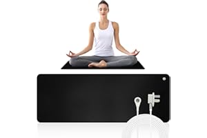 GMHLLES 25 * 68CM Earthing Mat,Grounding Mat Earthing UK,Earthing Sheets,Grounding Mat,Grounding Mat for Improving Sleep,Ground Universal Pad,Health Grounding Mat Mproves Sleep and Balance