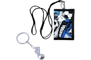 CATOR Porte Monnaie Enfant Garçon, Portefeuille Ado Garcon Football, Cadeaux de Football pour Garçons avec Porte-clés, Portefeuille Pliable pour Enfants