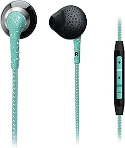 Philips SHO4507 O'Neill In-Ear Kopfh&ouml;rer "The Covert" (Mikrofon und Musiksteuerung f&uuml;r iPhone/iPod/iPad) gr&uuml;n