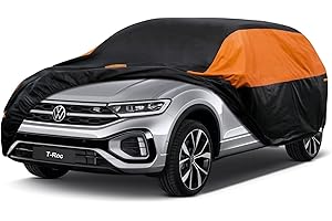 GUNHYI Car Cover Custom Fit for Volkswagen T-Roc Waterproof, Breathable, All-Weather Outdoor Full Cover for Rain, Sun, UV Protection