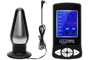 Elektronisk stimulering Massage Anal Plug Big Plug Anal Dildo Electric Shock Anal Probe Stimulering Aktuellt Sexleksak Man Kvinna Par