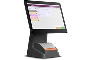 ‎LYNNE PAYMENT SOLUTIONS Registrierkasse Kassensystem - Finanzamtkonform 2022 - TSE ready - integrierter Bondrucker - Gastronomie, Handel - GRATIS Ersteinrichtung des POS Terminal (D2s Plus mono)
