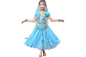 Astage Girl Belly Dance Sequin Indian Dance Costume Halloween Wear Carnival Sets