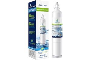 AquaHouse AH-L6P filtro de agua compatibles para LG nevera LT600P, 5231JA2006A, 5231JA2006B, 5231JA2006F