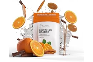 PERFEKTO24 Wunder Palillos de Dientes - En 8 Variedades Refrescantes - Palillos de Dientes con Gusto - Palillos de Dientes Canela/Naranja - contra el mal aliento - aliento frescor - Limpieza dental