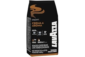 Lavazza Crema Aroma Expert Coffee Beans (1 Pack of 1Kg)