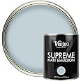 Vintro | Luxury Matt Emulsion | Smooth Chalky Finish | Multi Surface Paint | for Walls, Ceilings, Wood and Metal | 1L (Blue-Grey)