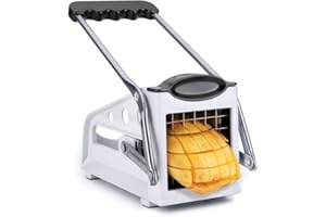 Metaltex Krajalnica do Frytek Pl/Inox - Czarny, Srebrny, Biały - ABS