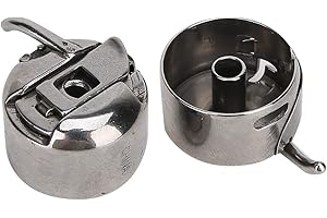 TOPINCN Caja de Bobina, Accesorios Inversos, Máquina de Coser, Máquina Casera, Cantante, 2 uds., Bobinas de Caja Inversa