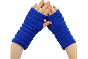 Anna Falcke Wristee® Infant(4-6yrs) Kids fingerless gloves | Thermal Unisex Hand Warmer with Thumbhole (Royal Blue)