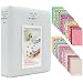 Produktbild Ablus Store 64 Taschen Mini Fotoalbum für Fujifilm Instax Mini 7s 8 8+ 25 26 50s 70 90 Sofortige Kamera & Namenskarte (64 Taschen, Smokey White)
