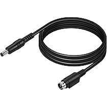 Cavo Alimentazione 4 Pin DIN A 5.5x2.1mm - 15cm, Per Telecamere CCTV, Confezione Da 2 - Foto 2