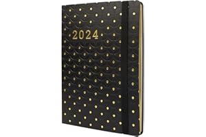 Finocam - Agenda 2024 Flexi Joy Semana Vista Vertical Enero 2024 - Diciembre 2024 (12 meses) Dotts Español