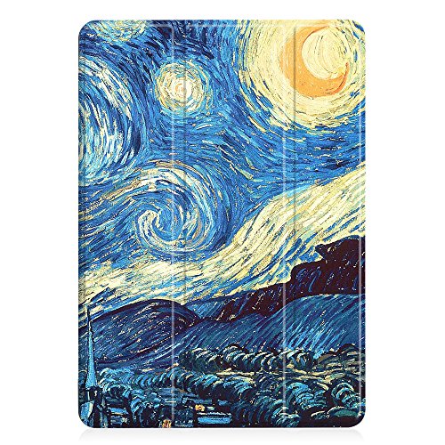 Fintie iPad Pro 10.5 Zoll Hülle – Ultra Schlank Superleicht Ständer Slim Shell Case Cover Schutzhülle Tasche mit Auto Schlaf / Wach Funktion für Apple iPad Pro 10,5″ Zoll Display 2017 Neue Modell, Sternennacht - 8