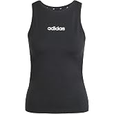 adidas Women's Essentials Linear Slim Cotton Tank Top