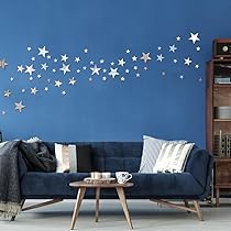 Sticker Mural Imitation Fenêtre En Bois Acrylique Miroir 3D