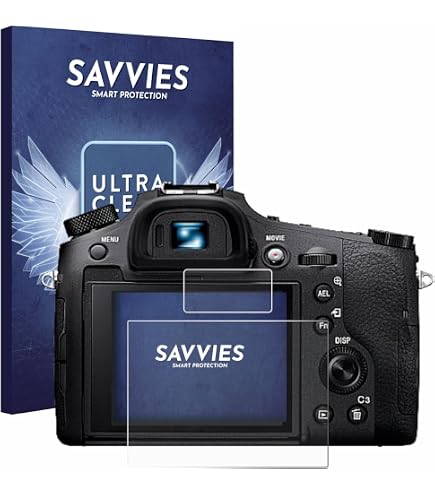 Protection Écran Verre Trempé BROTECT Pour Sony A7S III - 9H Anti-Rayures, Transparent, Anti-Empreintes