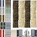 Produktbild Flauschvorhang individuell kürzbar Auswahl: Unistreifen beige - braun 90 x 200 cm