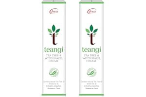 2 X Lanes Health Teangi Tea Tree & Witch Hazel Cream 28G-FREE UK DELIVERY by Lanes Health Teangi