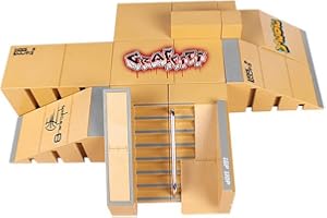 Fstoption Skatepark Kit Rampa Parti per Tech Deck Tastiera Mini pattino Della barretta Fingerboards di Ultimate Parchi (01)