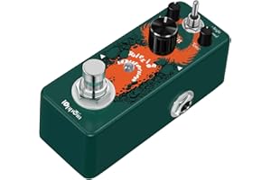 IOppWin PLEXION Classic Plexion Distortion Pedal - Vintage Distortion Tone, 3 Knauf Control (Gain/Tone/Volume), Bright/Normal Toggle, True Bypass (DC 9V)
