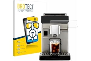brotect Glass Screen Protector Film compatible with DeLonghi Eletta Explore - Glass-Foil 9H Protection [Scratch Resistant, High Clarity]