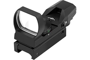 ‎FEYACHI Feyachi RS-29 Red Dot Visier, Rotpunktvisier mit einstellbares taktisch Rot und Grün Fadenkreuz Zielfernrohr für 22mm/20mm Picatinny Schiene