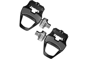 Magene P715 Capteur de Puissance à Pédales, Précision de Puissance de ± 1%, Autonomie de 120h, Bluetooth Ant+, Pédales de Vélo Double Face Compatible avec (SPD-SL)/(KEO)