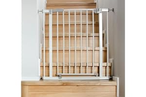 Baby Stair Gate | Pressure Fit | One-Hand Operation | For Your Little One | Size Of Door Way - 78-86 cm