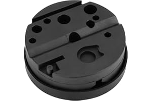 BOOSTEADY Bloque de Banco Taco Universal para Armeros Estable Mejorado y Más Grande Fabricado con Materiales Que No Marcan para Glock y Otras Pistolas