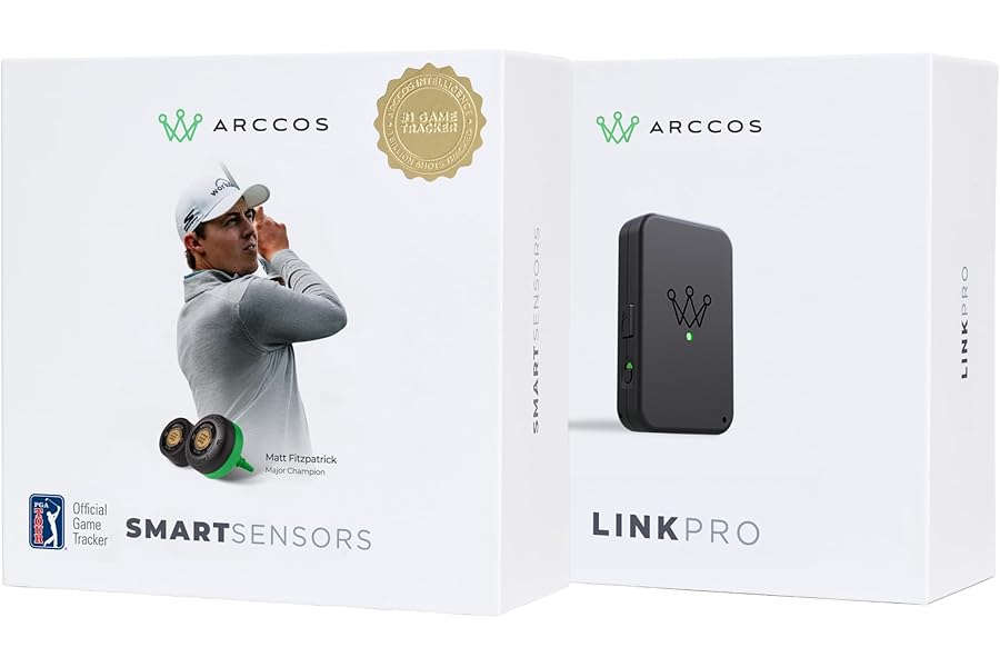 Arccos Smart Sensors Bundle - Gen 4 Sensors, Link Pro & 1st Year's Membership