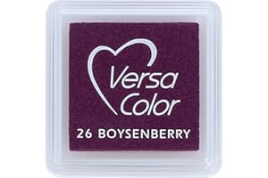 Versasmall Tsukineko Tampon encreur VersaColor Pigment, Petit Cube-Boysenberry