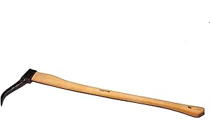 Unbekannt Krumpholz Euro-Sappie 0,95 kg, farblos lackiert mit Gef. Eschenstiel, 90 cm