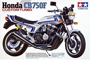 Tamiya 300014066 Honda CB 750F Vehicle 14066 CB750F Custom Tuned (Ltd Edition) 1:12 Motorbike Model Kit, Multicoloured, Mittel