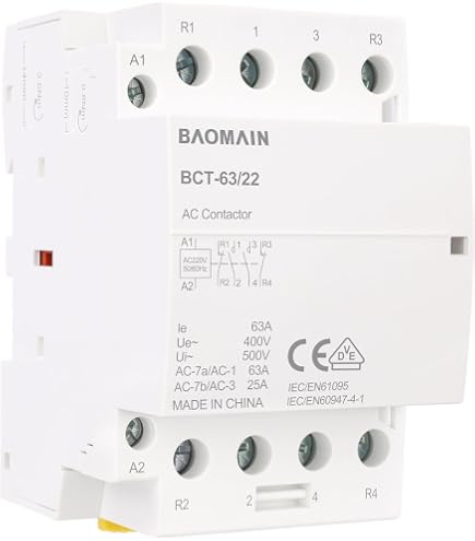 Heschen AC Contattore CJX2-0910 220V 50/60Hz Bobina 3P 3 Poli Normalmente aperto Ie 9A Ue 380V
