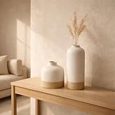 SPHINX Decorative Ceramic Vase, Flower Vase, Pampas Grass Vase, Vase for Money Plant Live Plants, Centrepiece for Home, Offic
