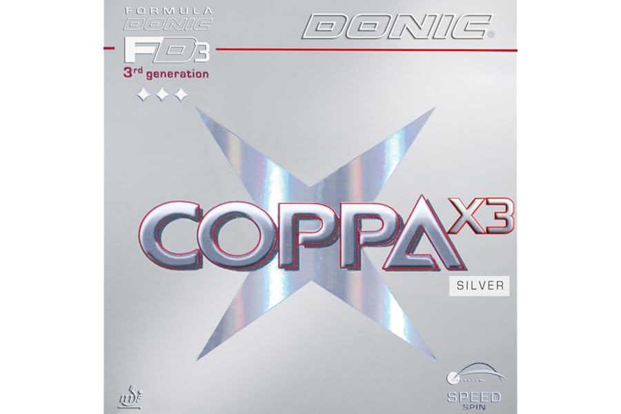 Donic Coppa X3 Silver Table Tennis Rubber