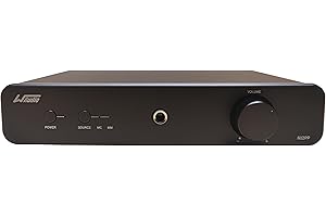 WAudio High Fidelity Phono Preamplifier for MM/MC Turntables (Black)